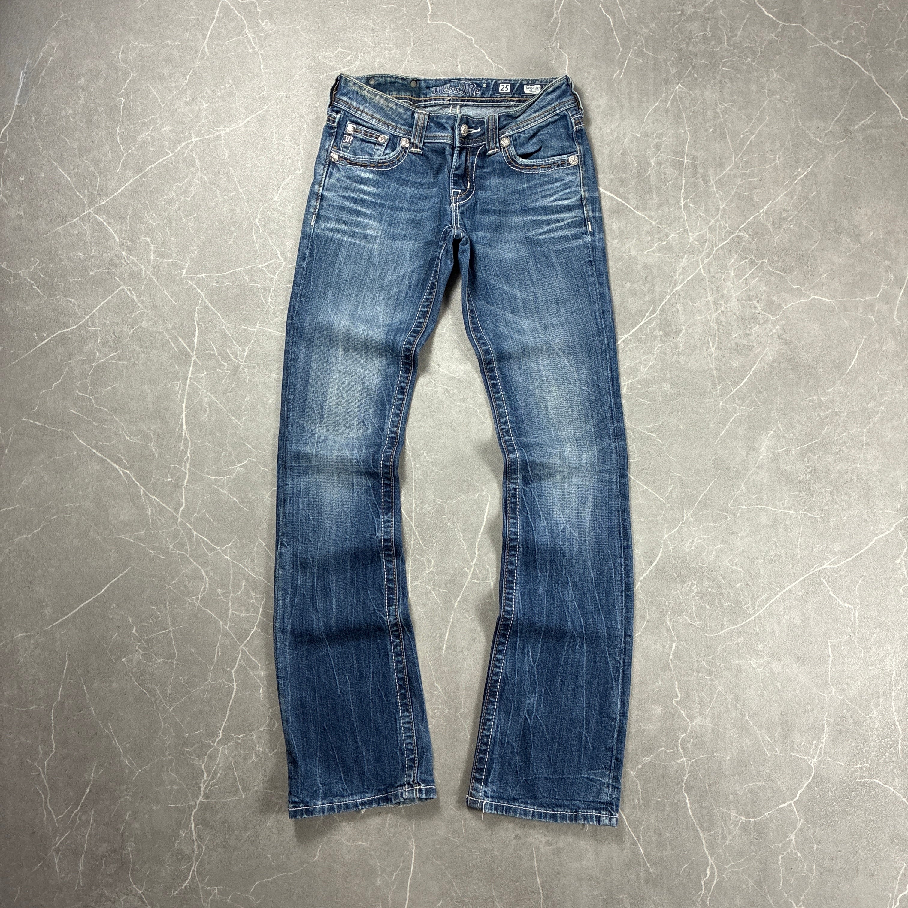 Miss Me Damen Jeans (XXS/32)