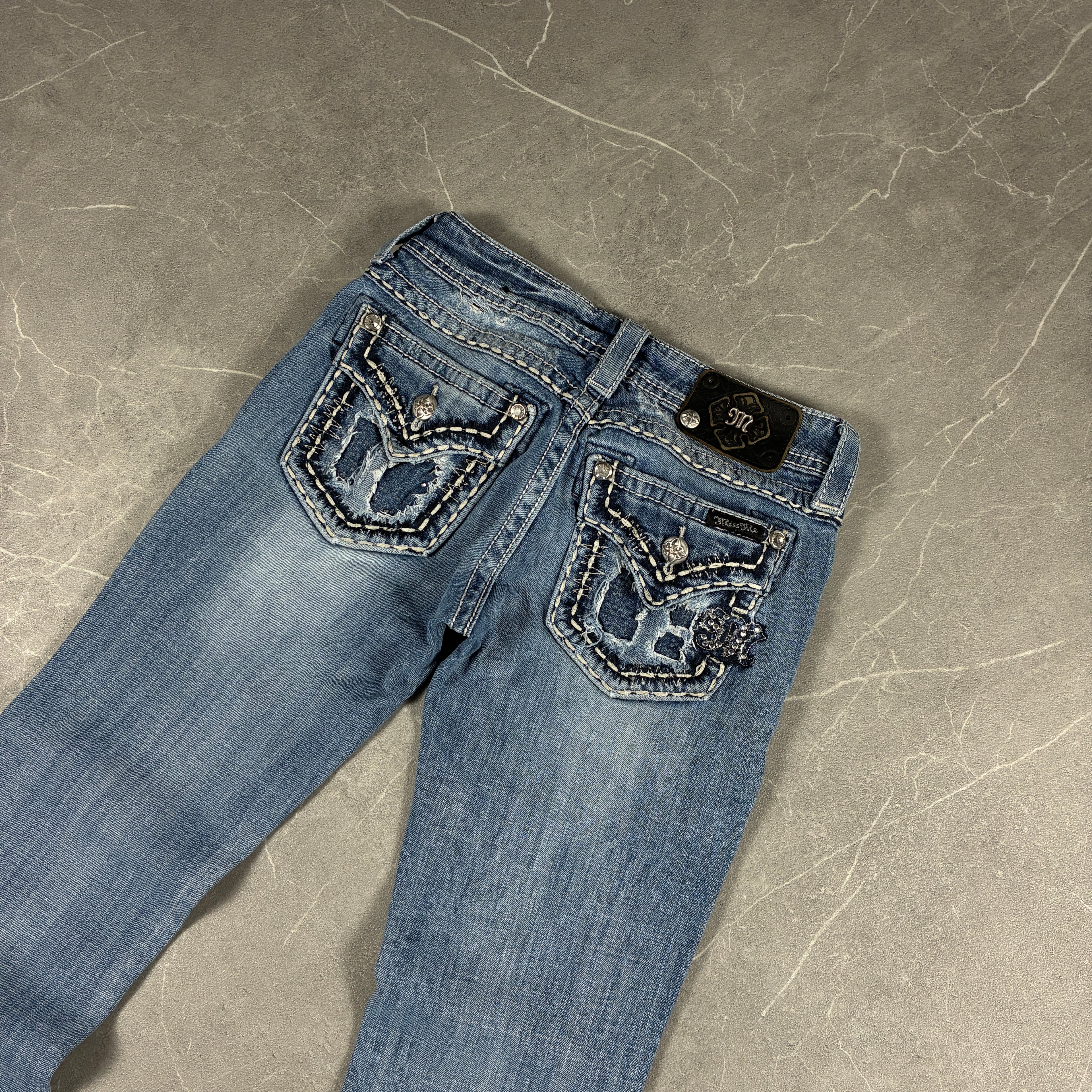 Miss Me Damen Jeans (XXS/30)