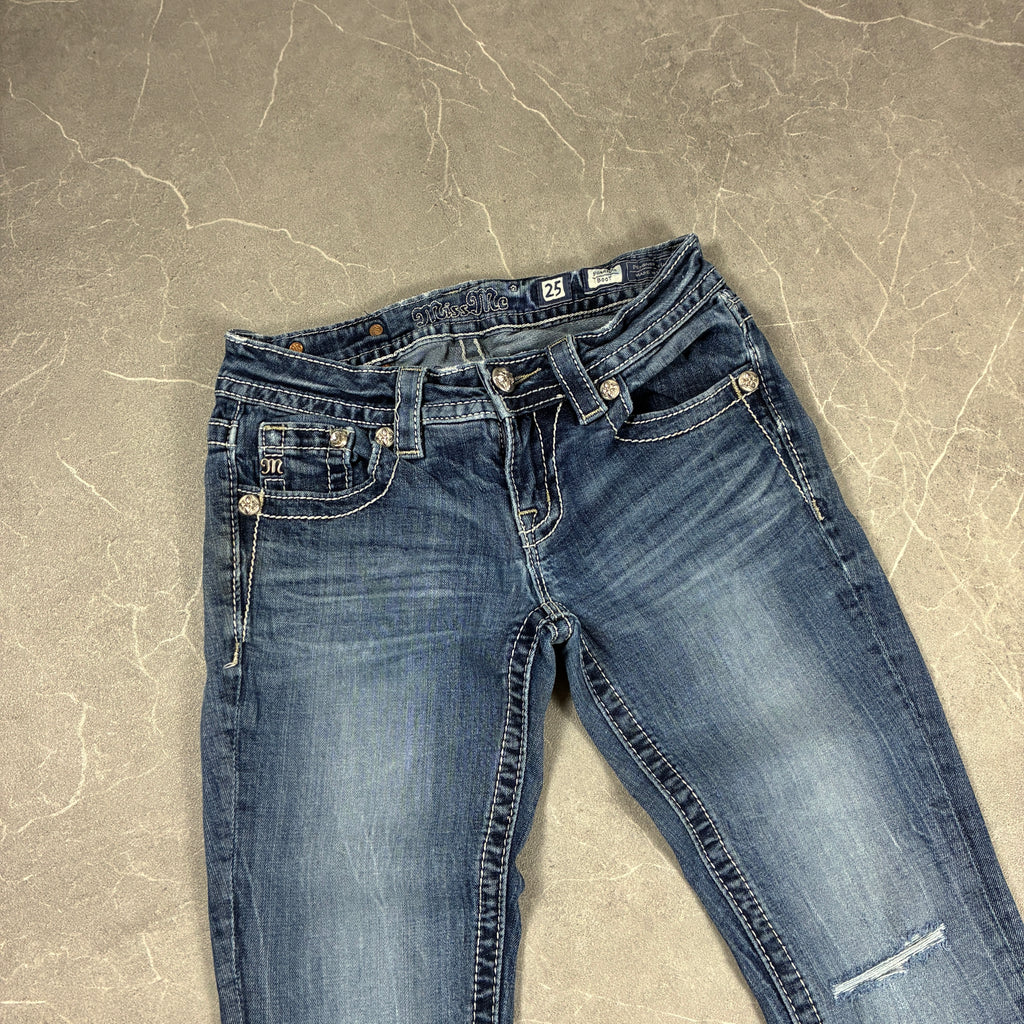 Miss Me Damen Jeans (XXS/32)