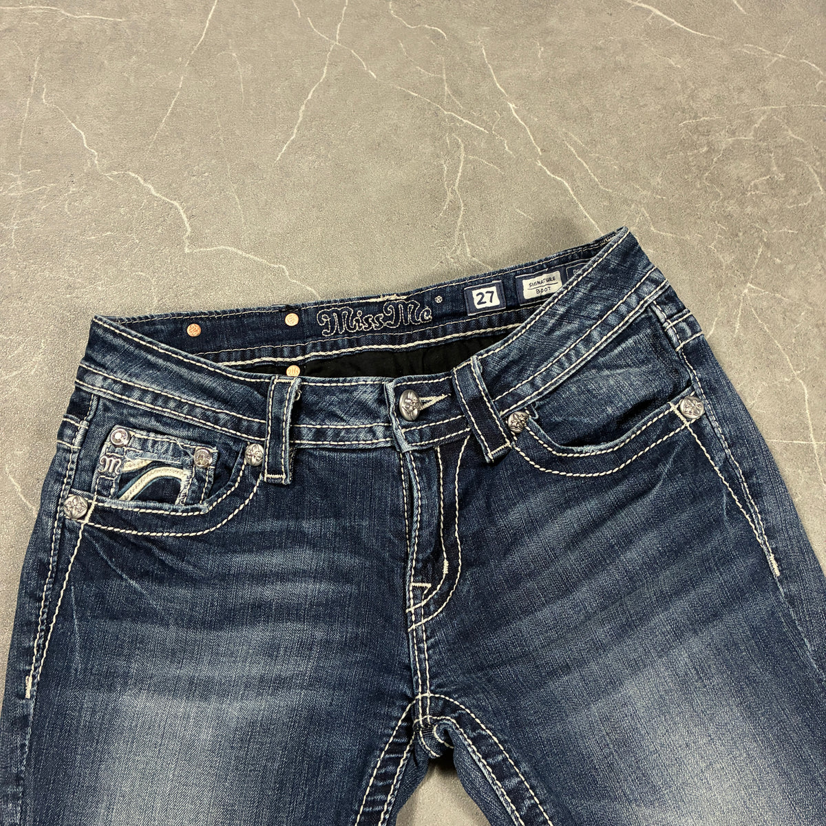 Miss Me Damen Jeans (XS/34)