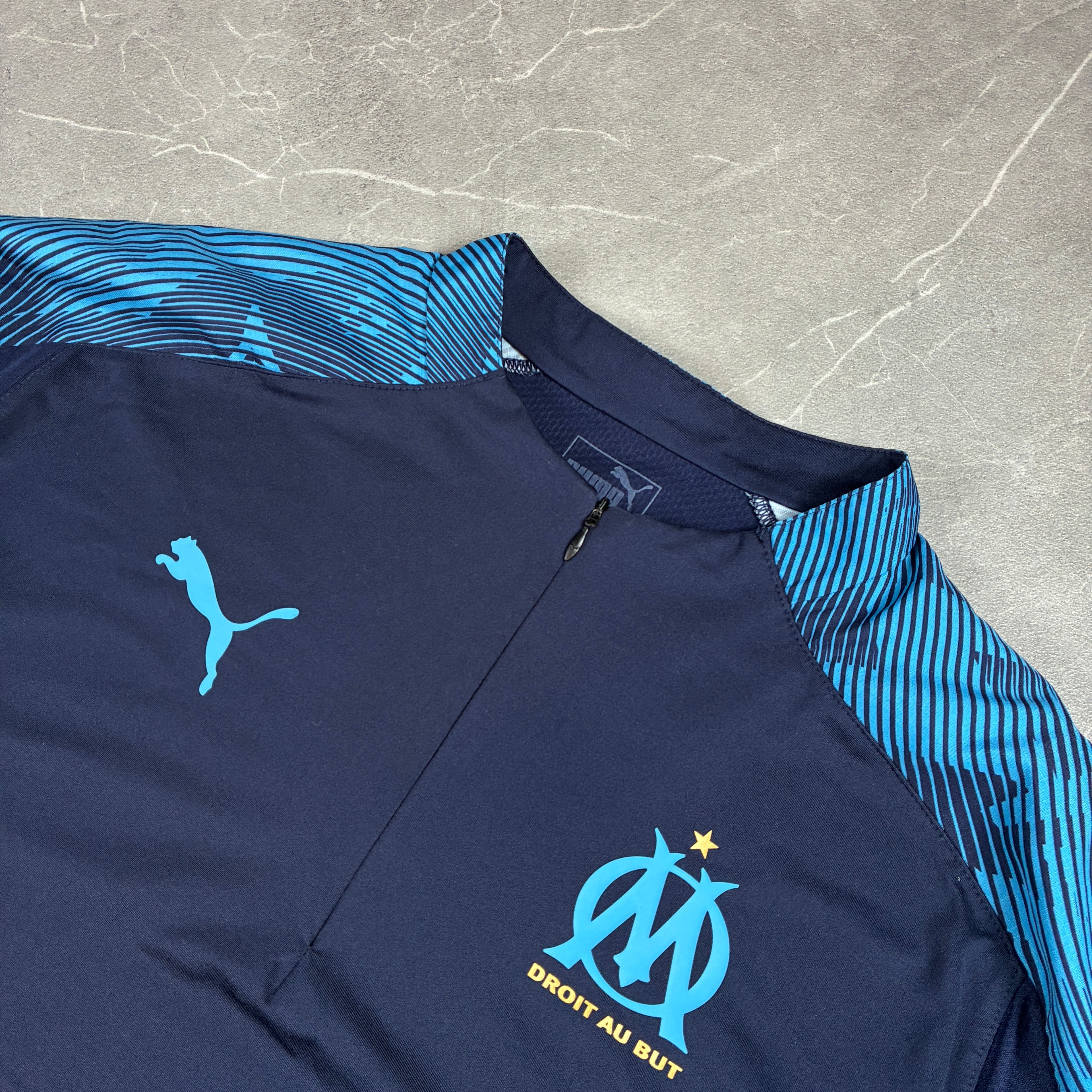 Puma x Marseille 1/4 Zipper (M)