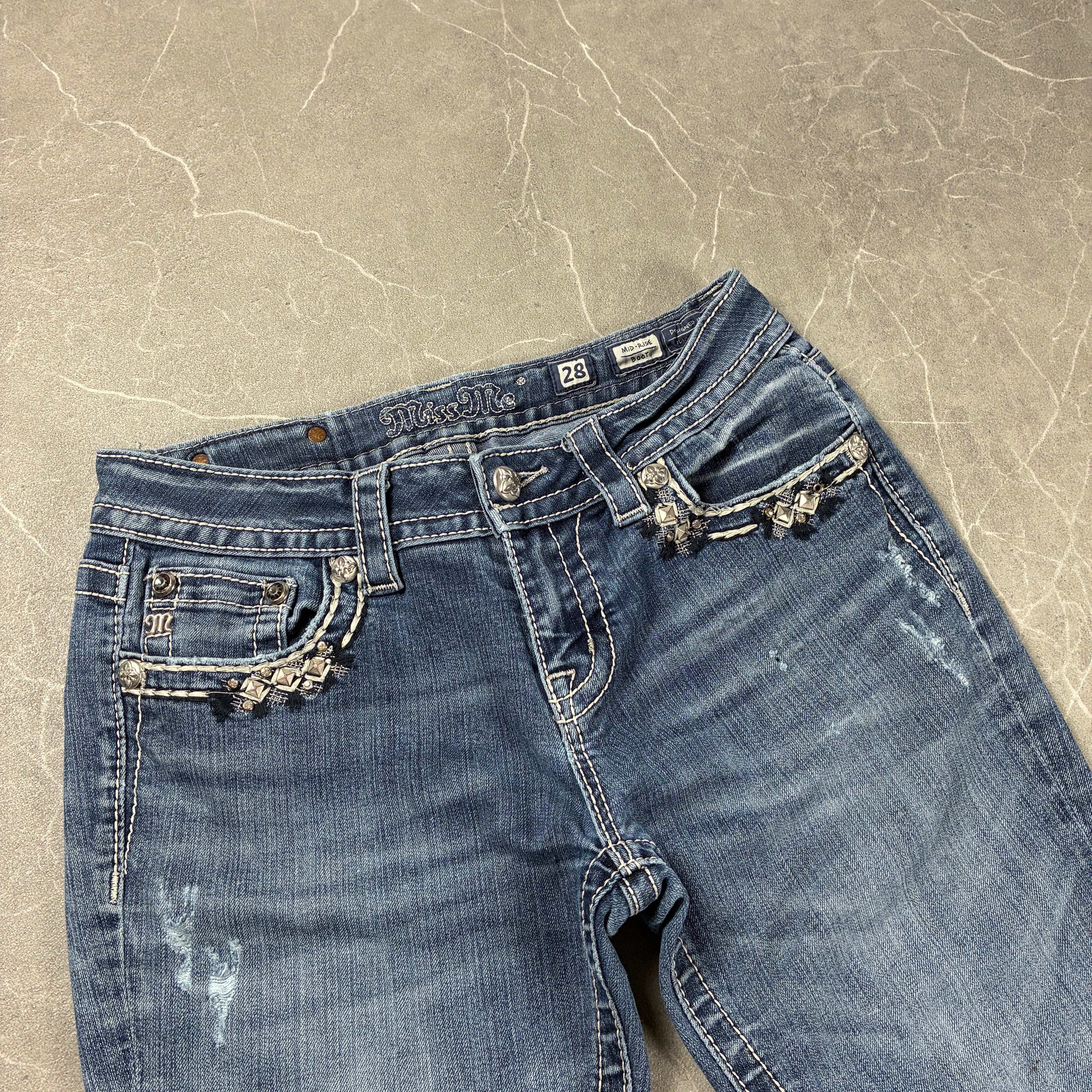 Miss Me Damen Jeans (XS/34)