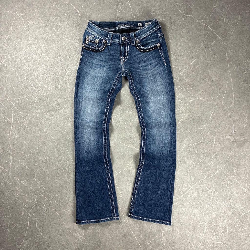 Miss Me Damen Jeans (XXS/32)