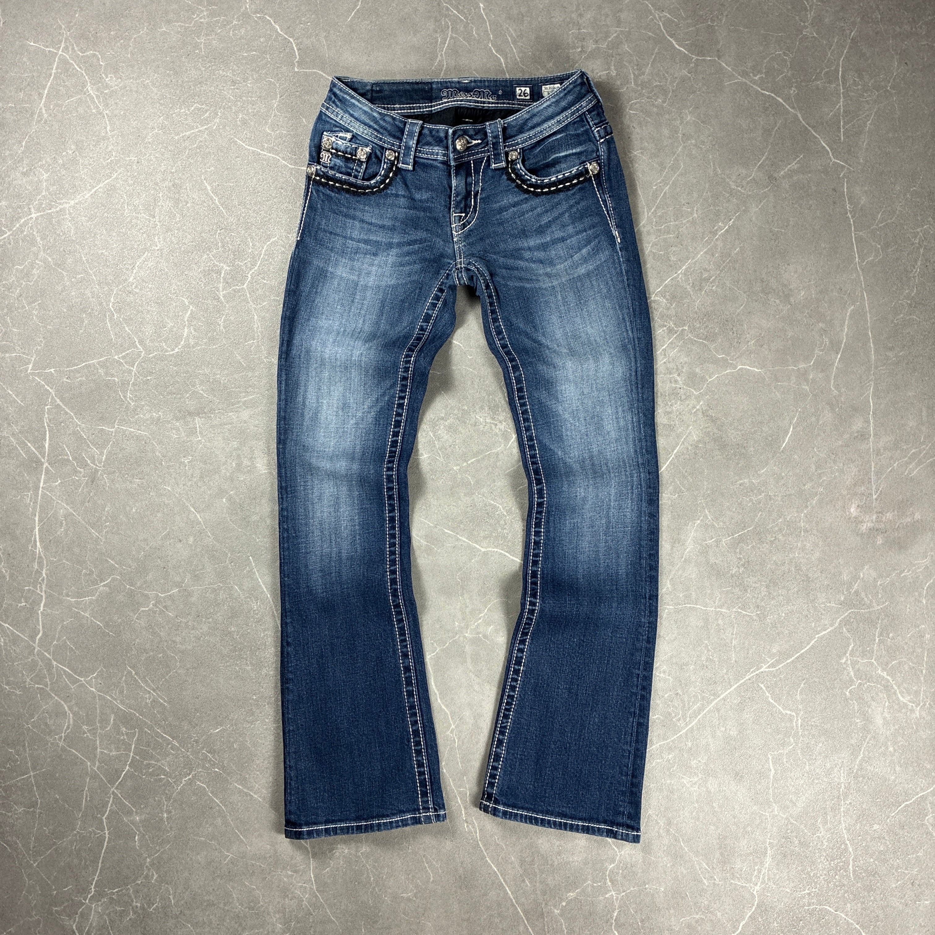 Miss Me Damen Jeans (XXS/32)
