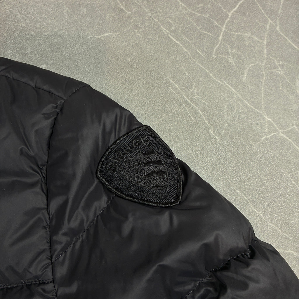 Blauer Winterjacke (S)