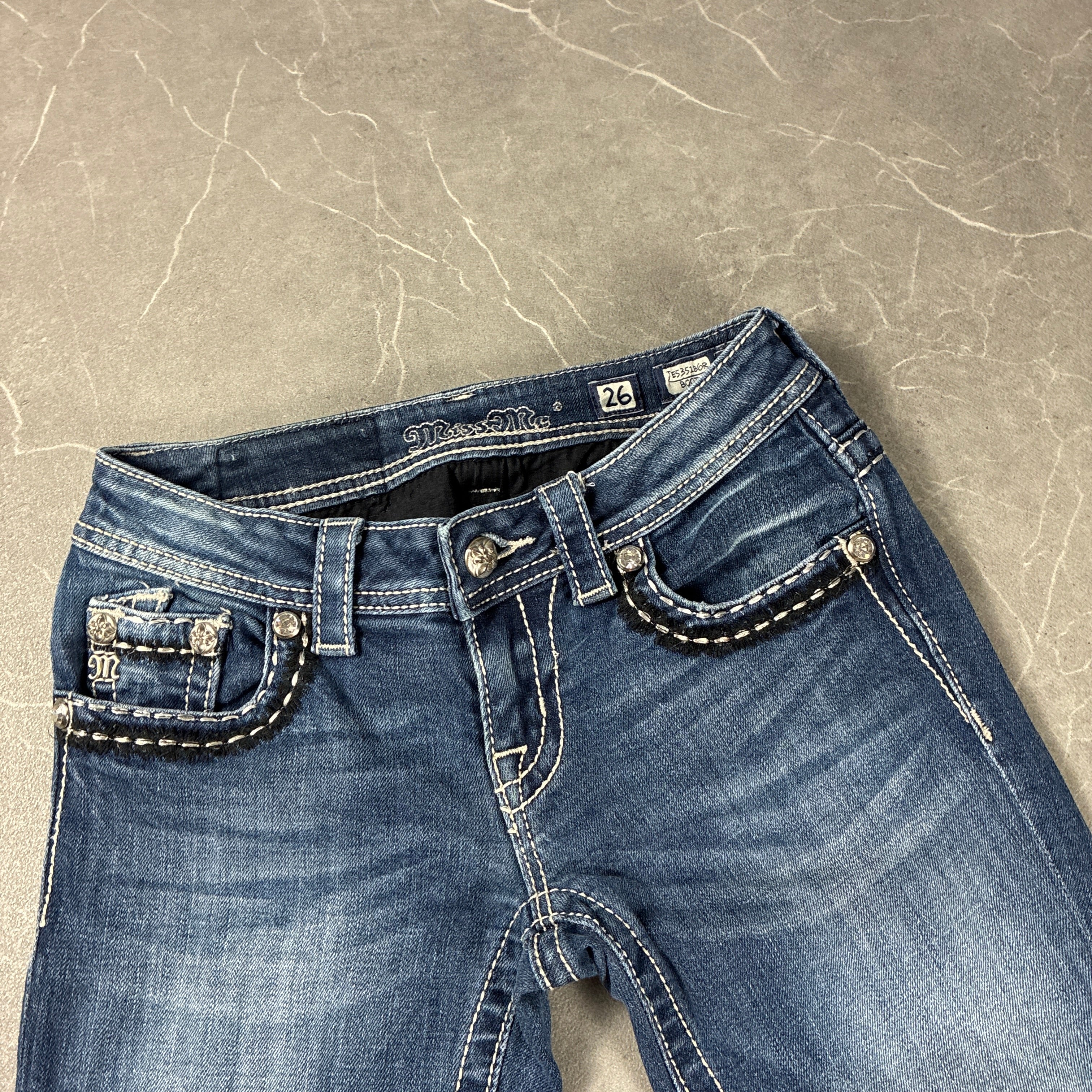 Miss Me Damen Jeans (XXS/32)