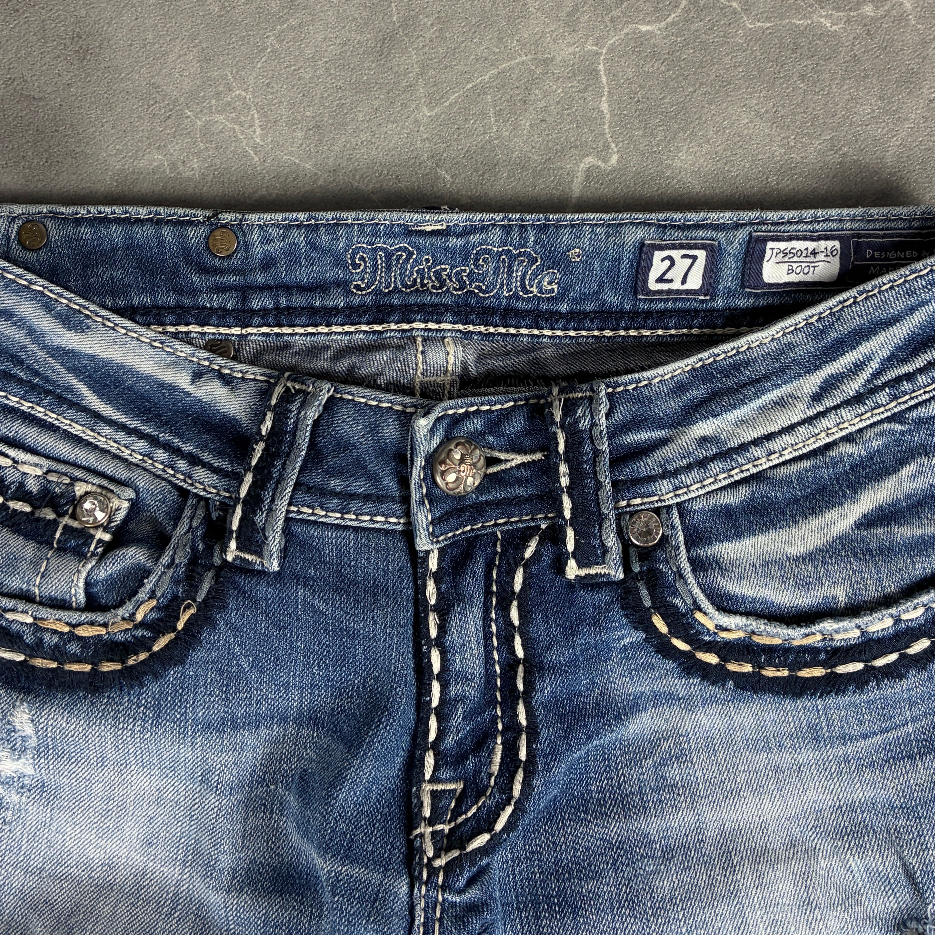 Miss Me Damen Jeans (XS/34)