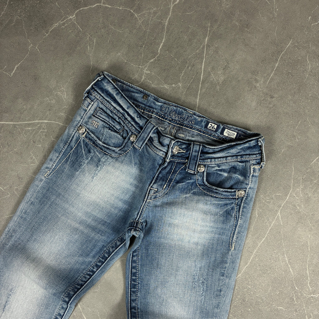 Miss Me Damen Jeans (XXS/32)