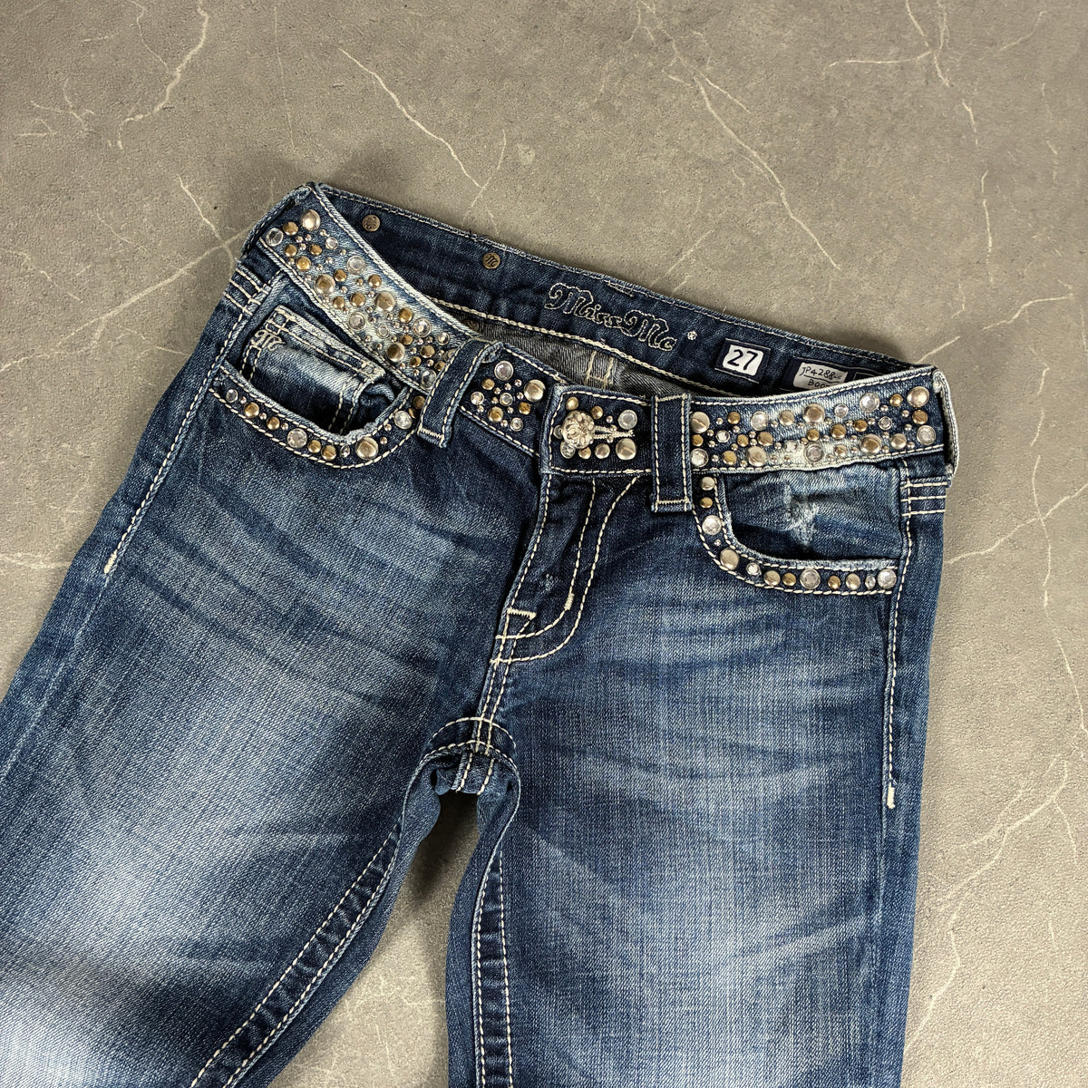 Miss Me Damen Jeans (XXS/32)