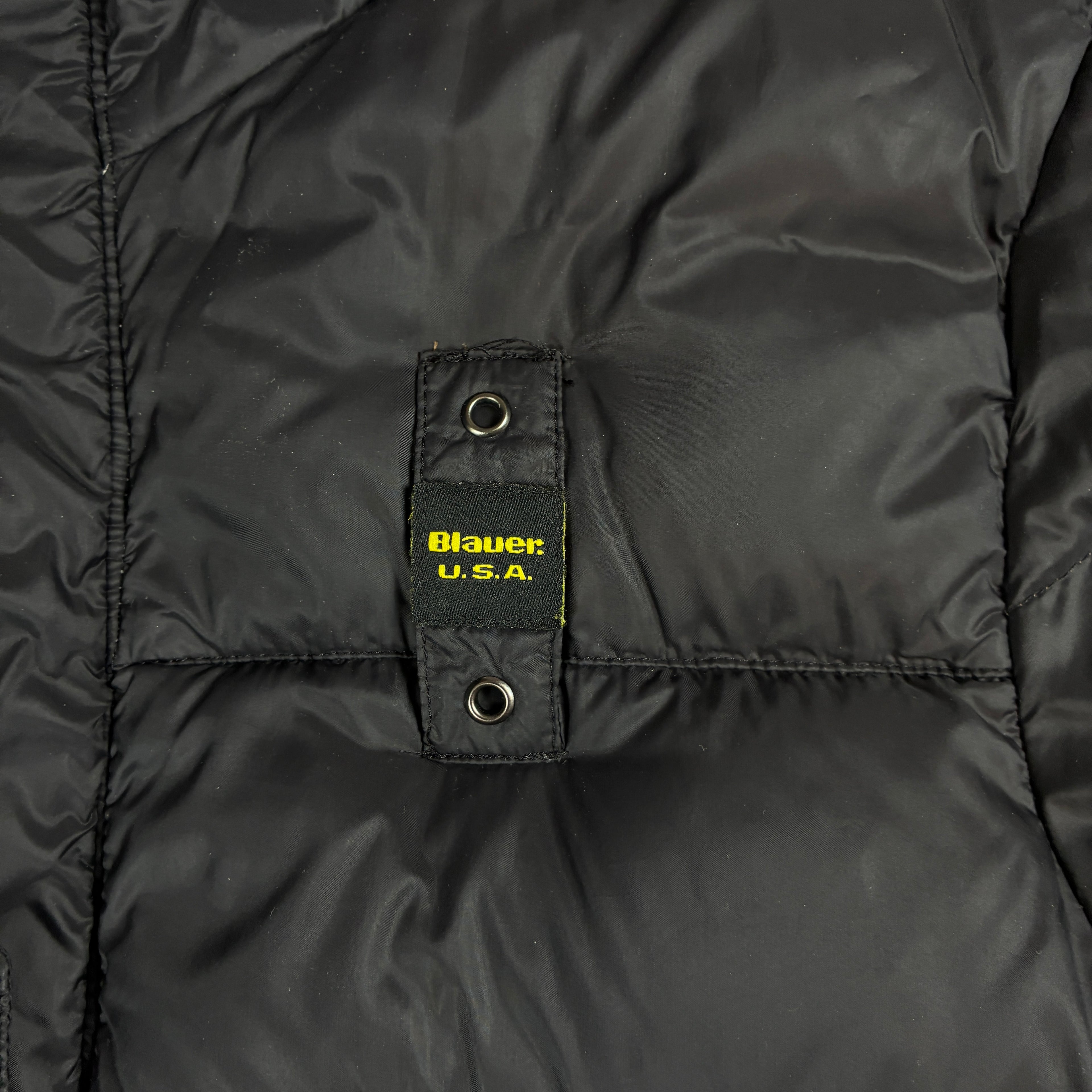 Blauer Winterjacke (S)