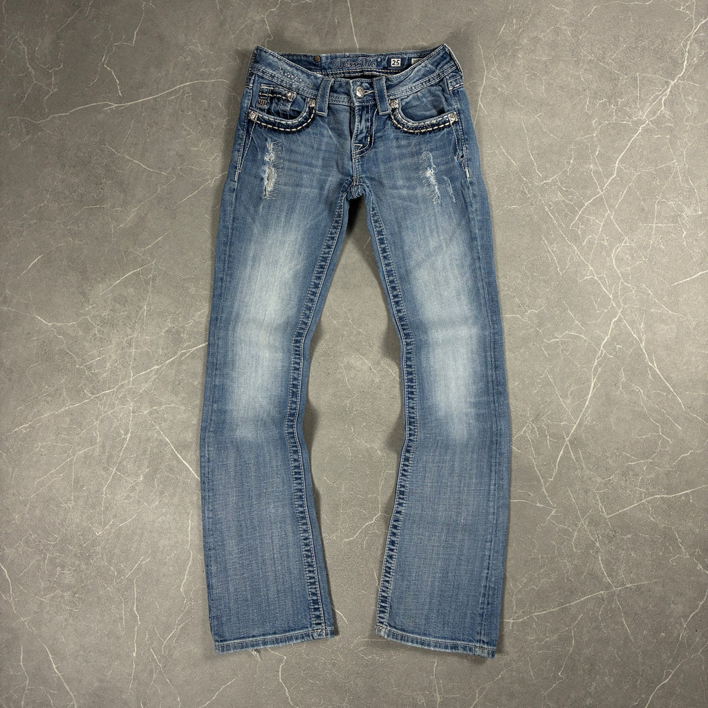 Miss Me Damen Jeans (XXS/30)