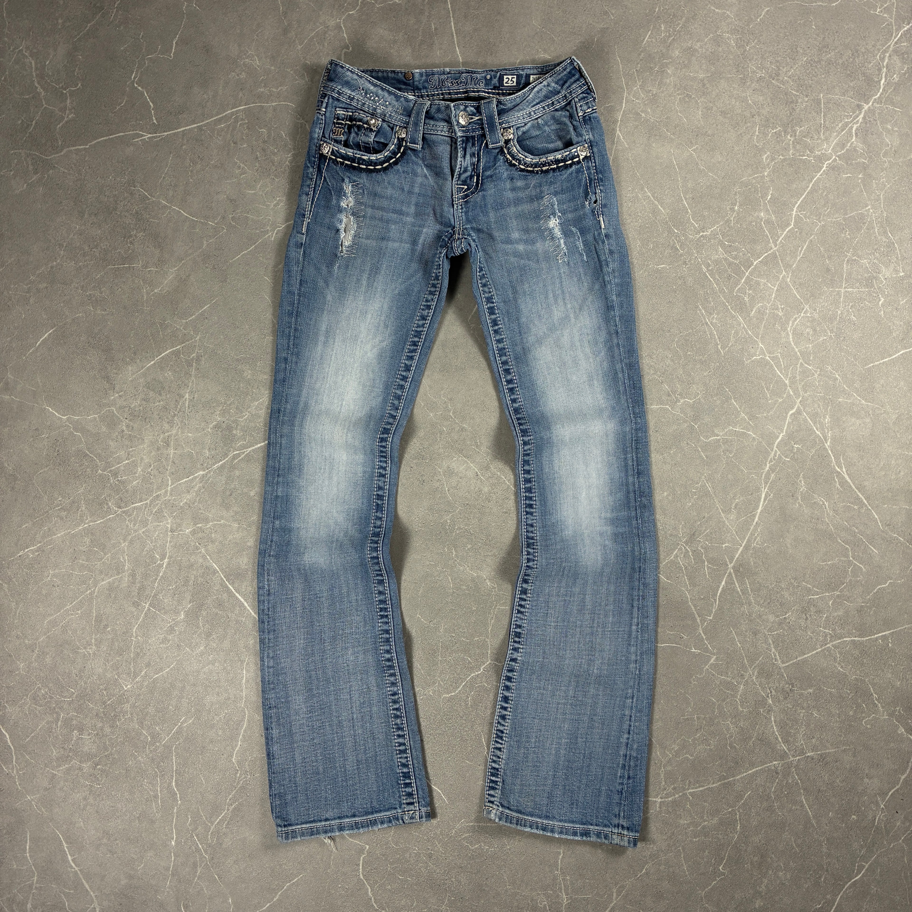 Miss Me Damen Jeans (XXS/30)