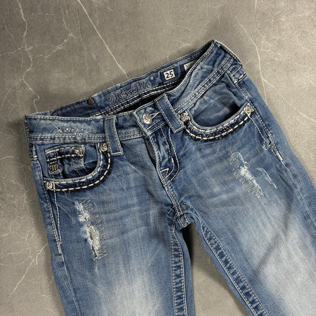 Miss Me Damen Jeans (XXS/30)