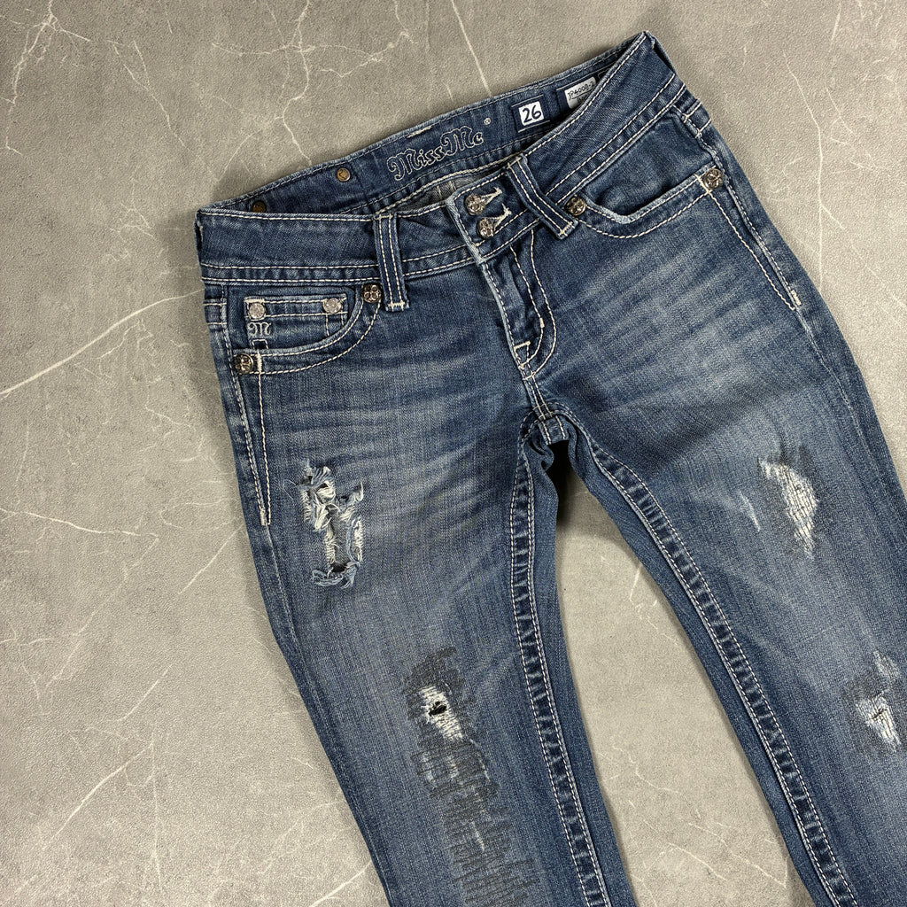 Miss Me Damen Jeans (XS/34)