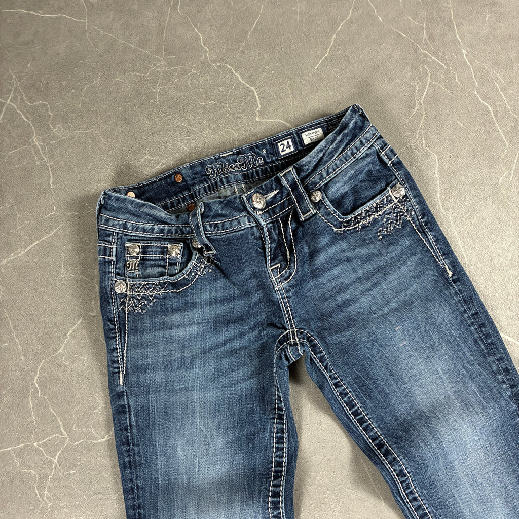 Miss Me Damen Jeans (XXS/32)