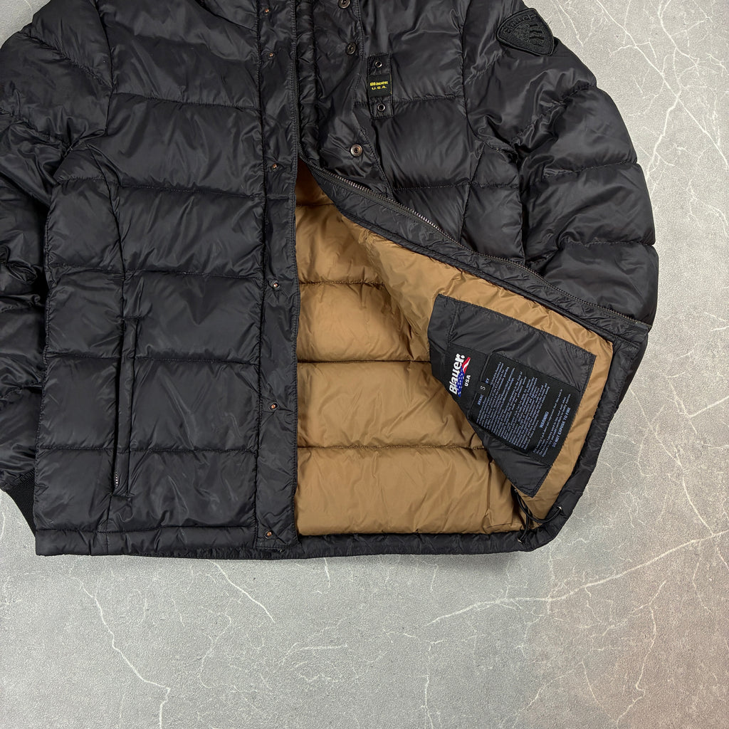 Blauer Winterjacke (S)