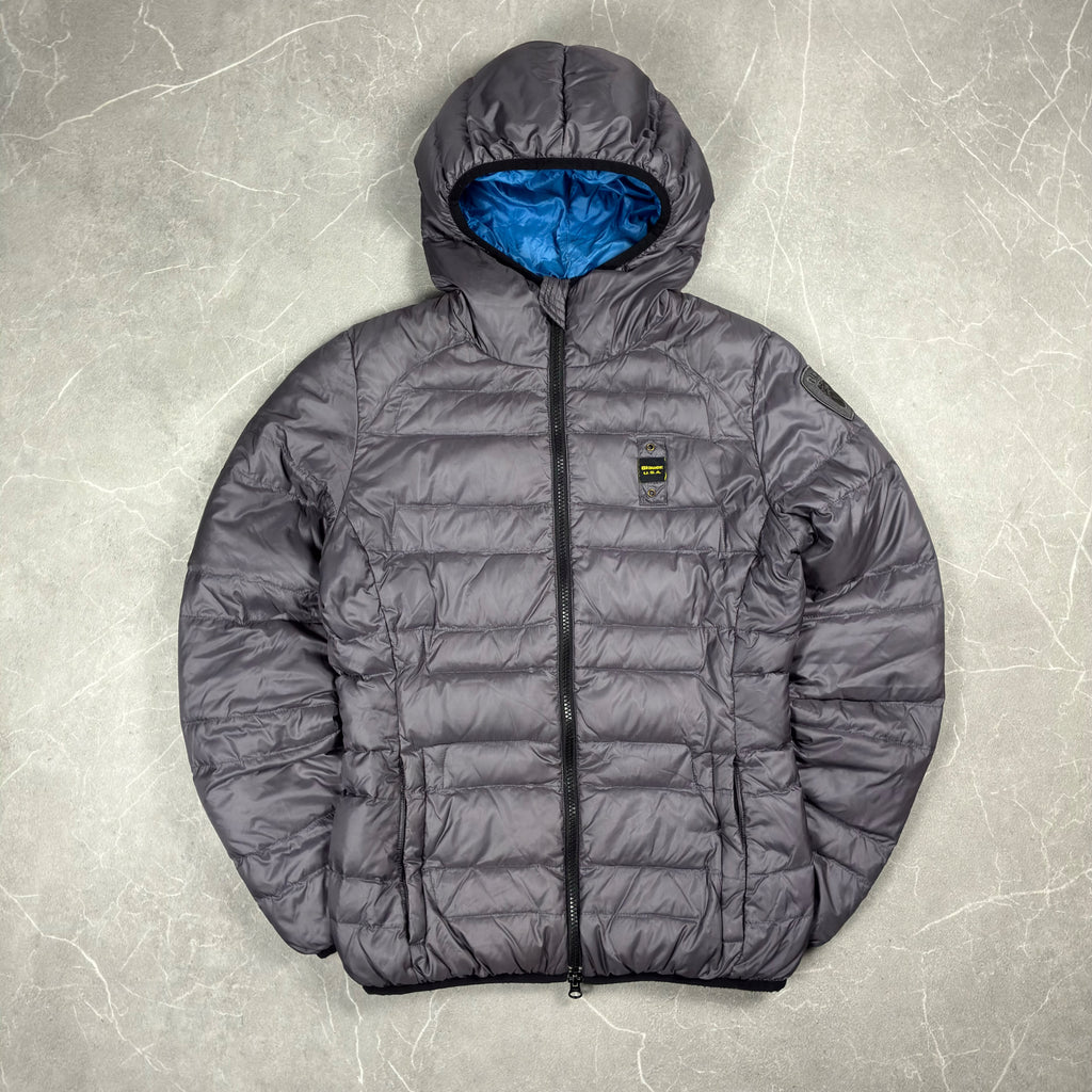 Damen Blauer Winterjacke (S)