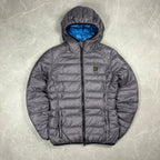 Damen Blauer Winterjacke (S)