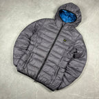 Damen Blauer Winterjacke (S)