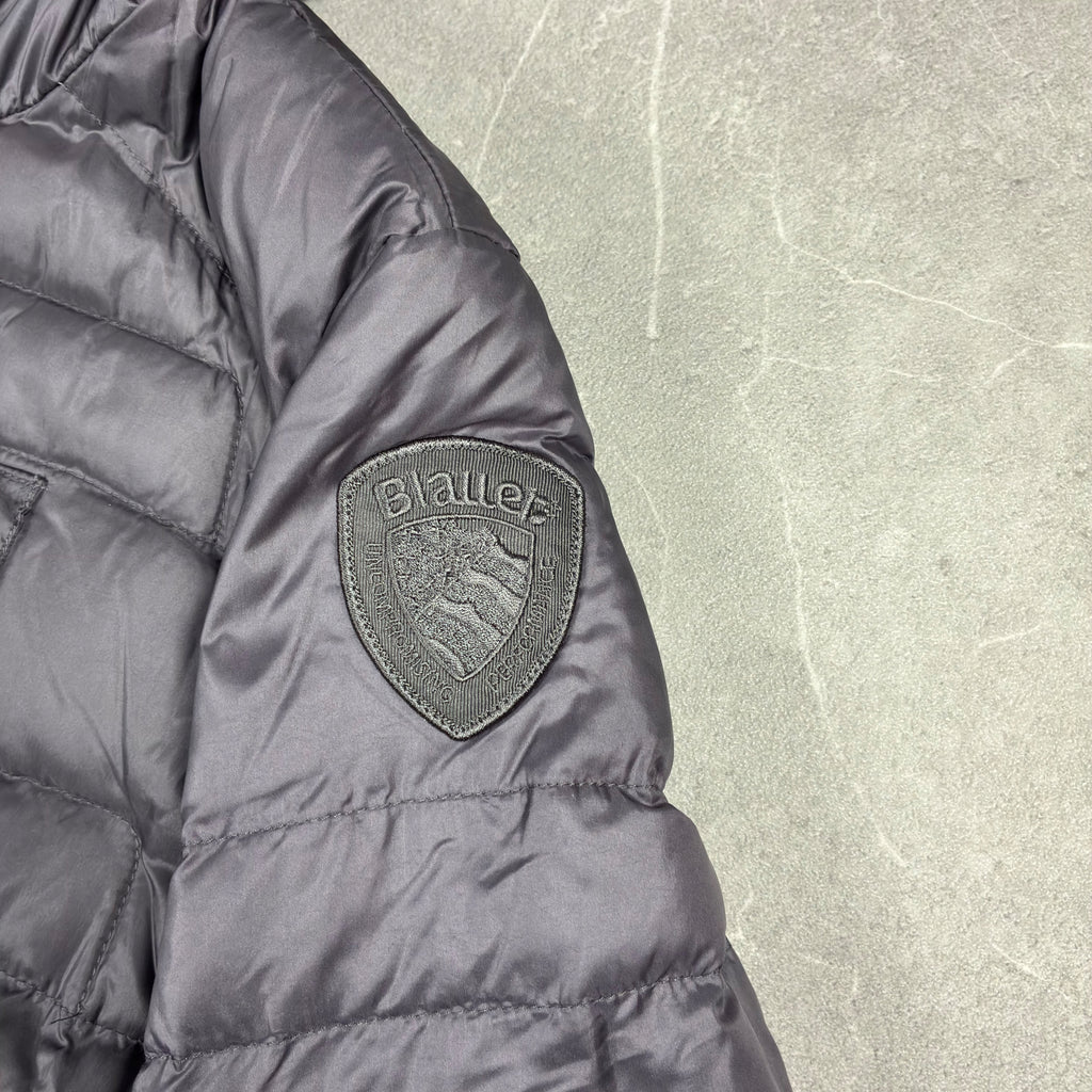 Damen Blauer Winterjacke (S)